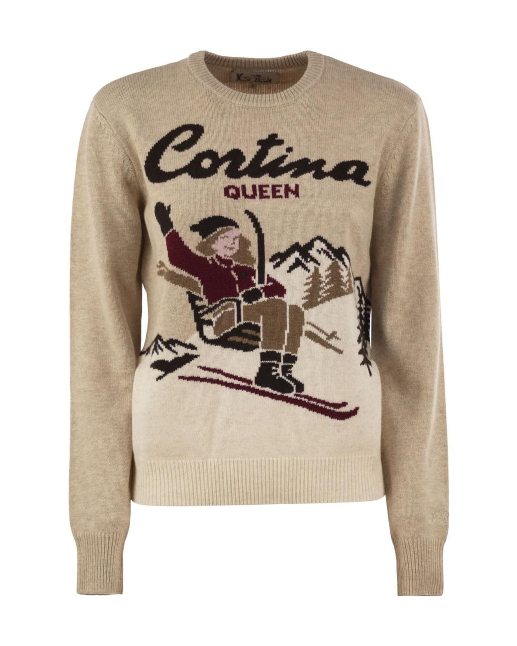 Mc2 Saint Barth Multicolor Long-Sleeved Crewneck Jumper