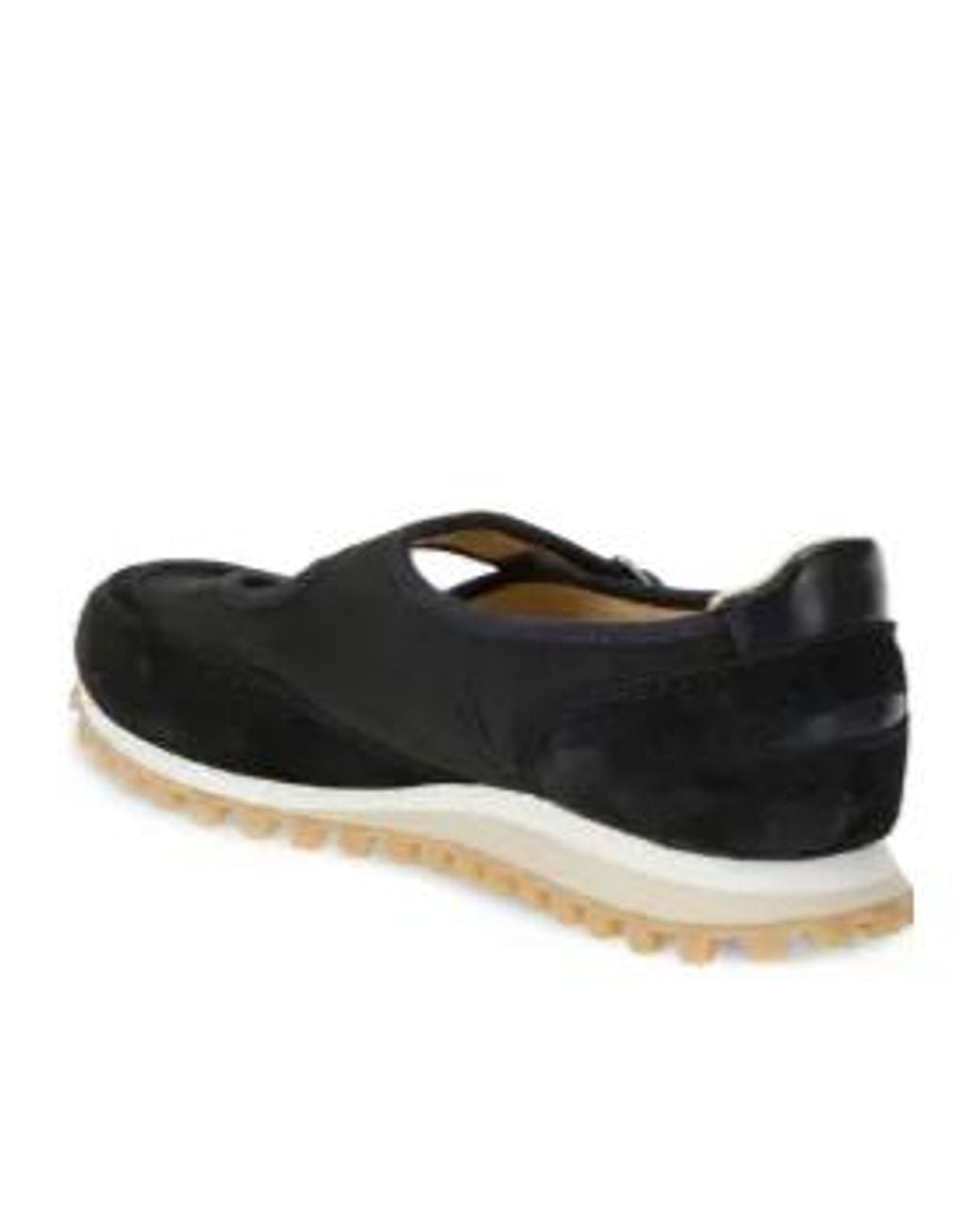Comme des Garçons Black Buckle Strap Sneakers
