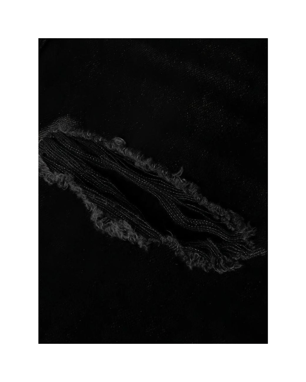 Represent Black Heaton Distressed Jeans for men