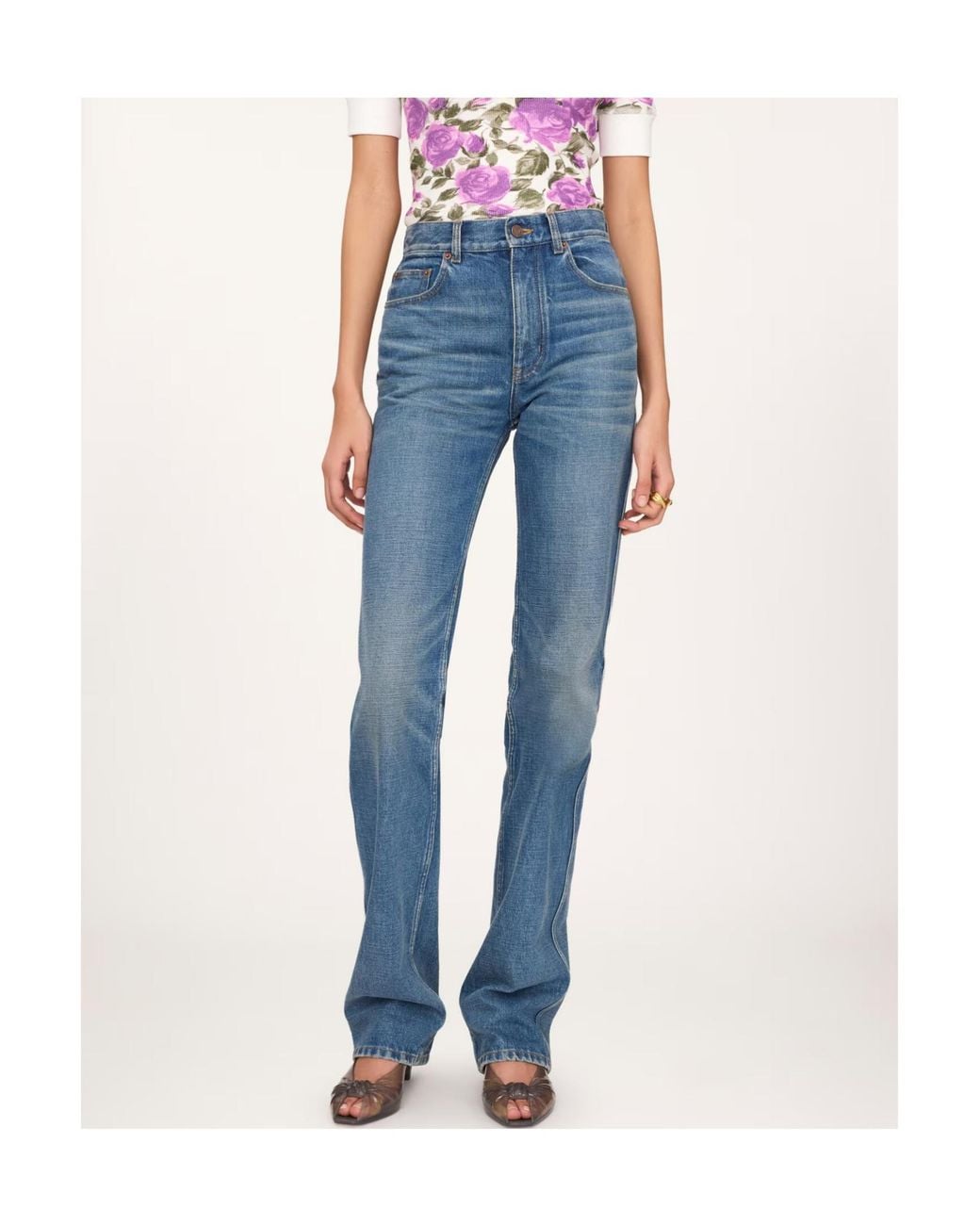 Chloé Blue Chloé Straight-Leg Jeans