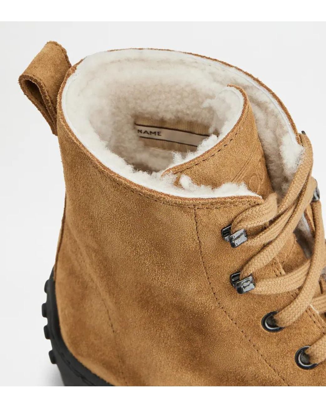 Tod's Brown Winter Gommino Ankle Boots