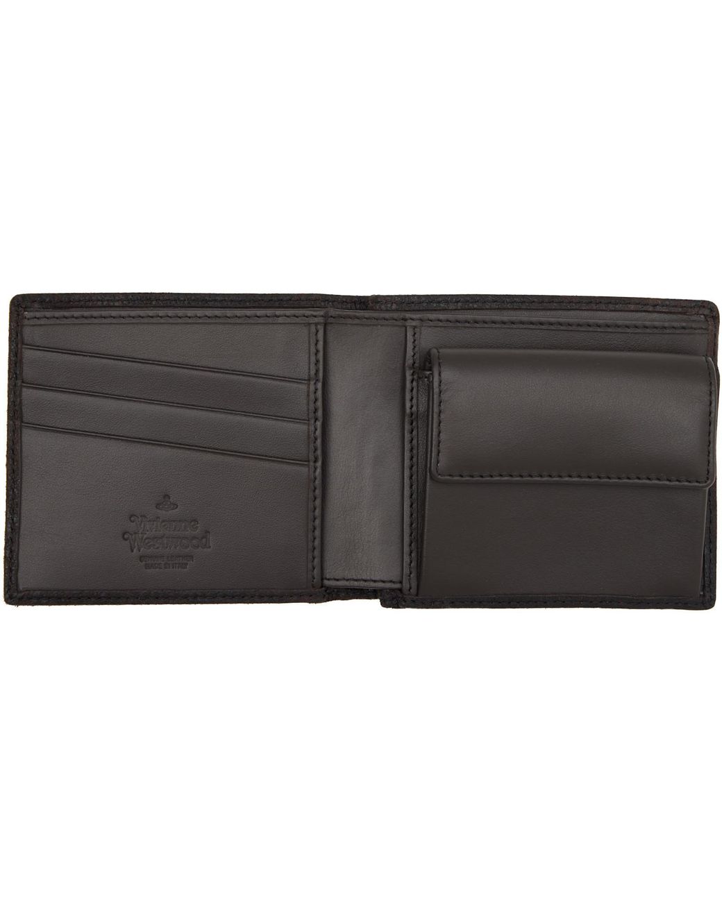 Vivienne Westwood Black Bi-Fold Wallet for men