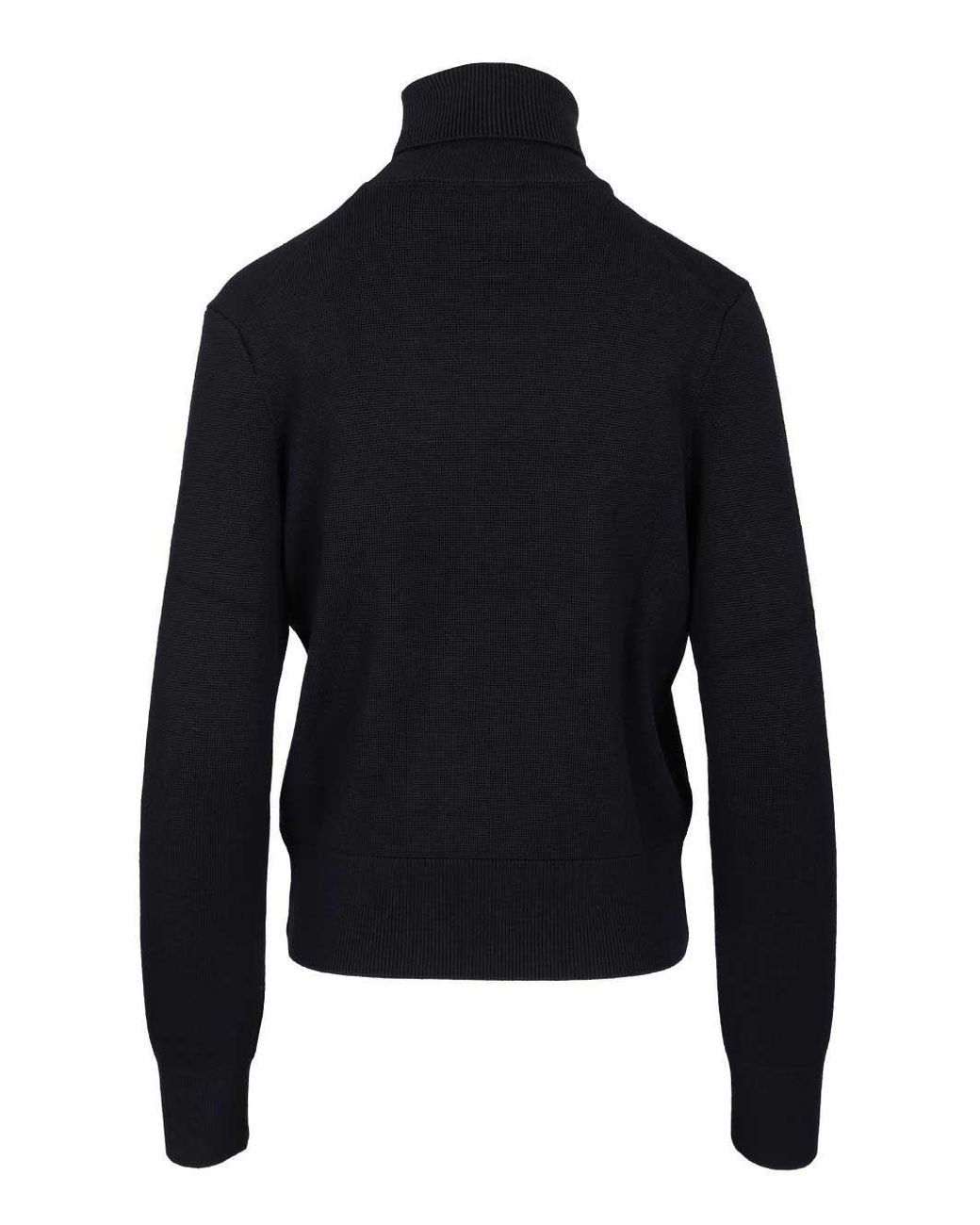 AMI Black Pull Col Roule Ami De Coeur