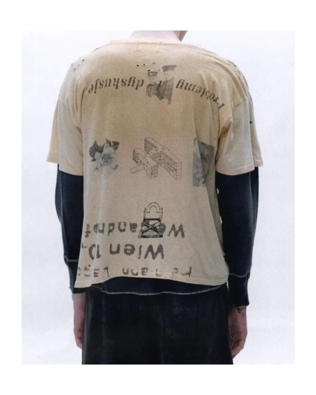 Enfants Riches Deprimes Natural Short-Sleeved T-Shirt for men