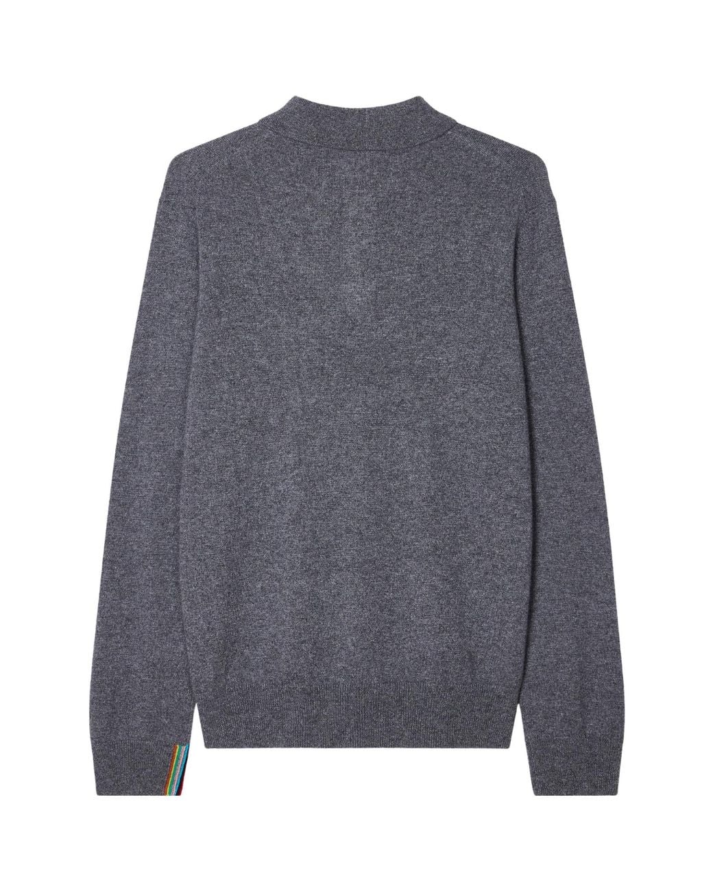 Paul Smith Blue Long-Sleeve Polo Shirt for men