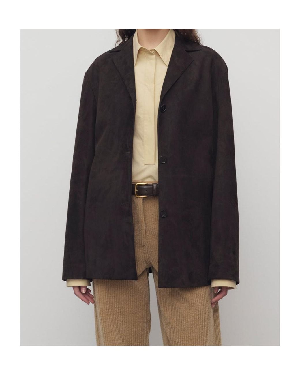 The Row Black Fabian Jacket