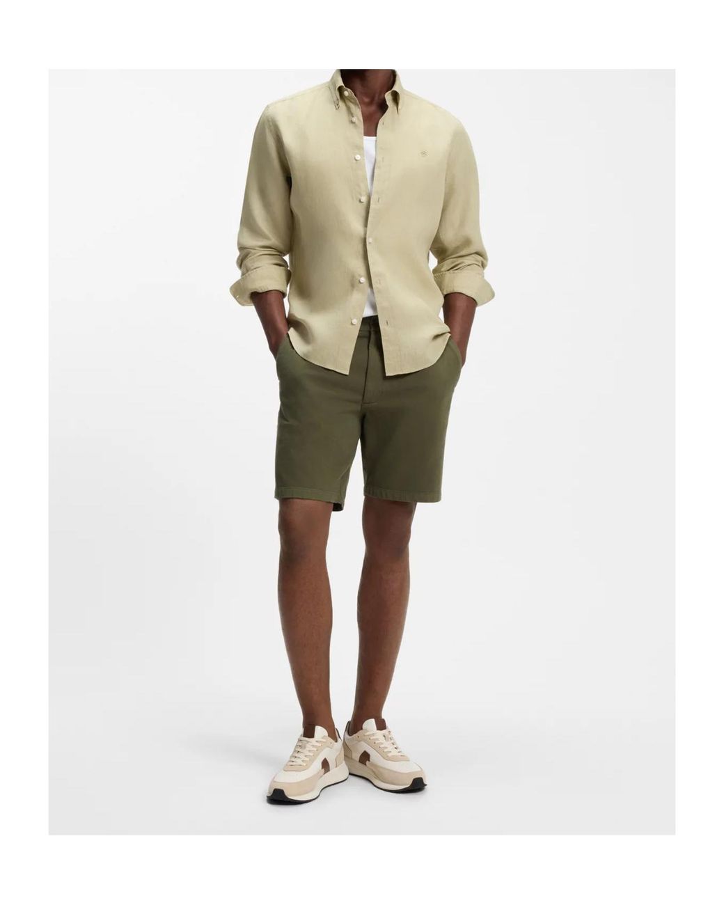 Boss Green Modern-Fit Shorts for men
