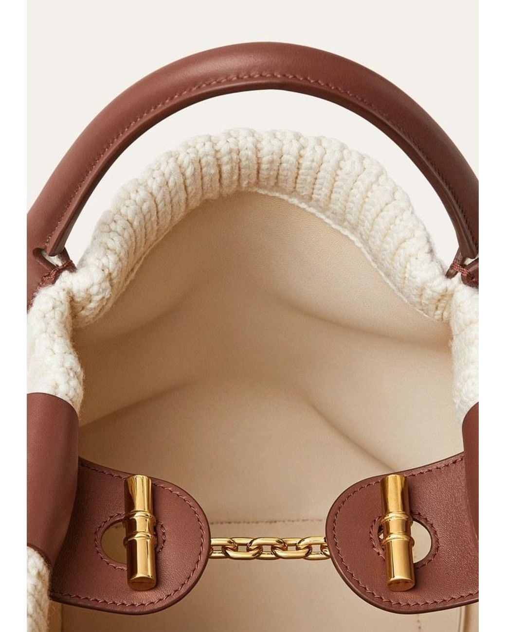Loro Piana Natural Small Bale Bag