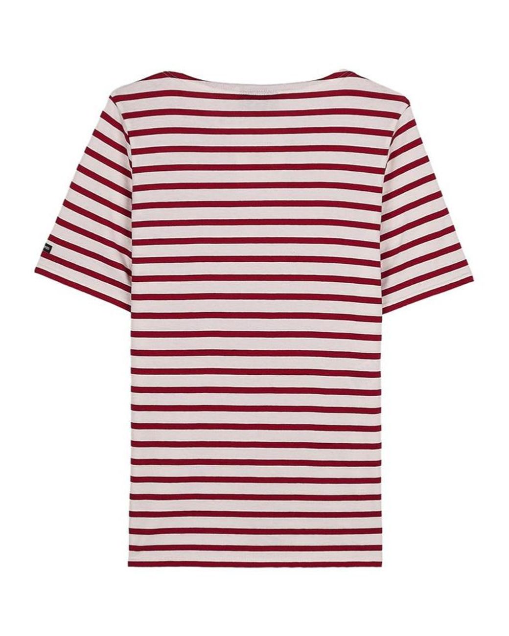 Saint James Red Short-Sleeve T-Shirt for men