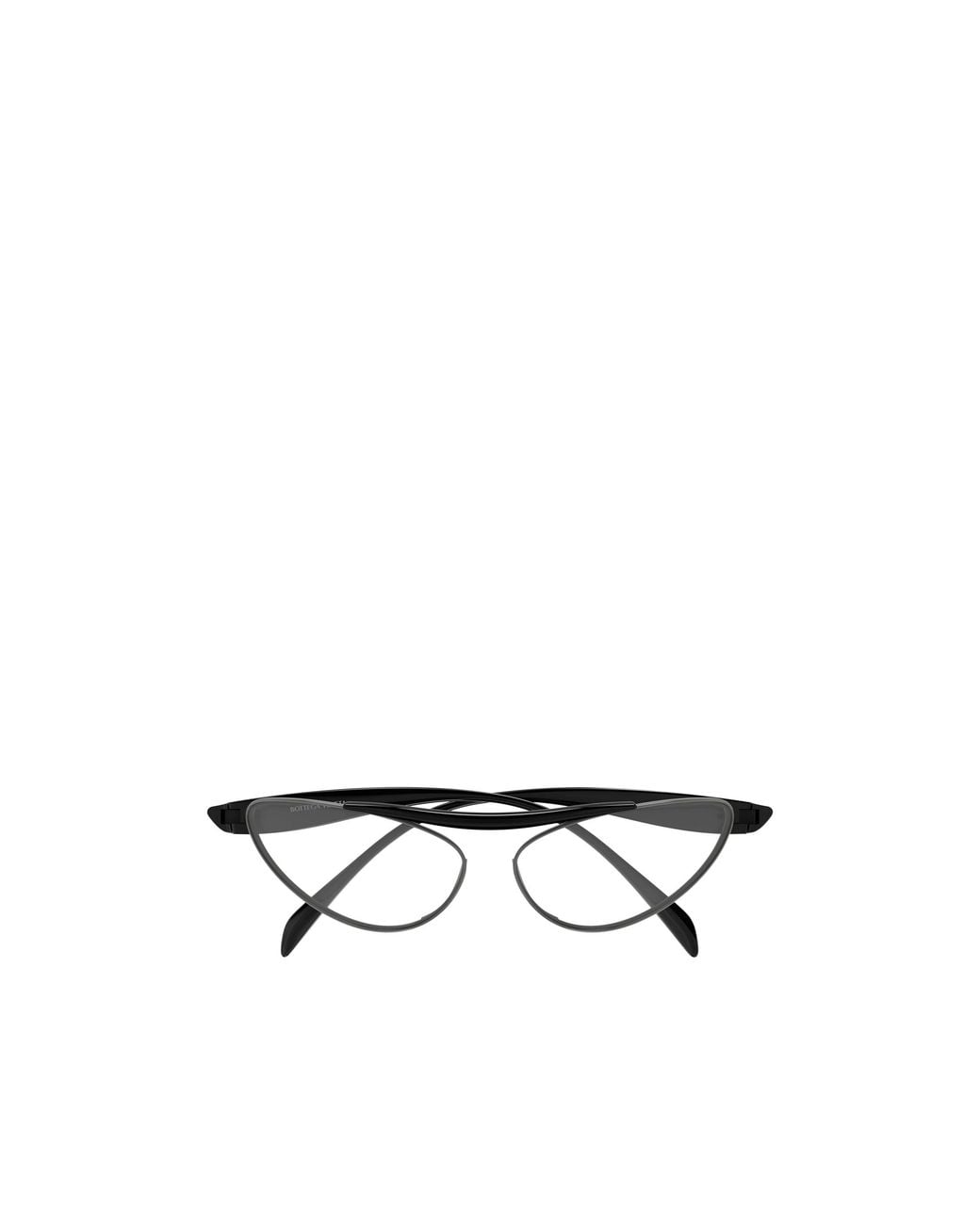 Bottega Veneta Metallic Full-Frame Non-Prescription Glasses
