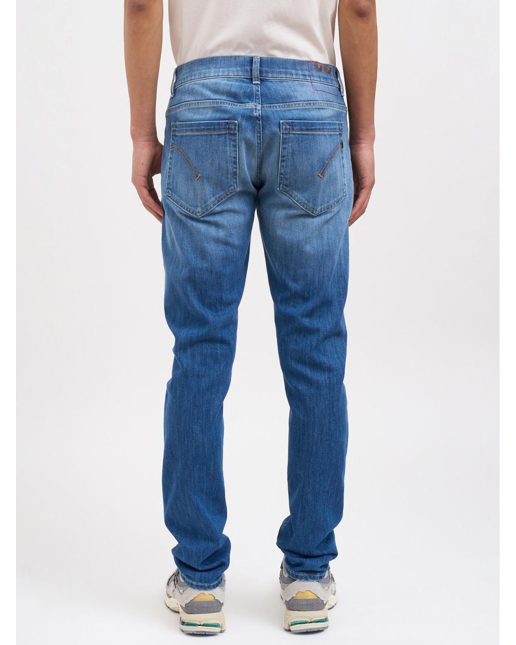 Dondup Blue Five-Pocket Jeans for men