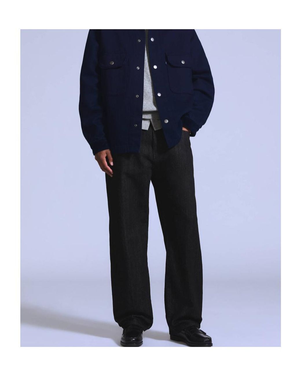 Levi's Black Marker Loose-Fit Jeans for men