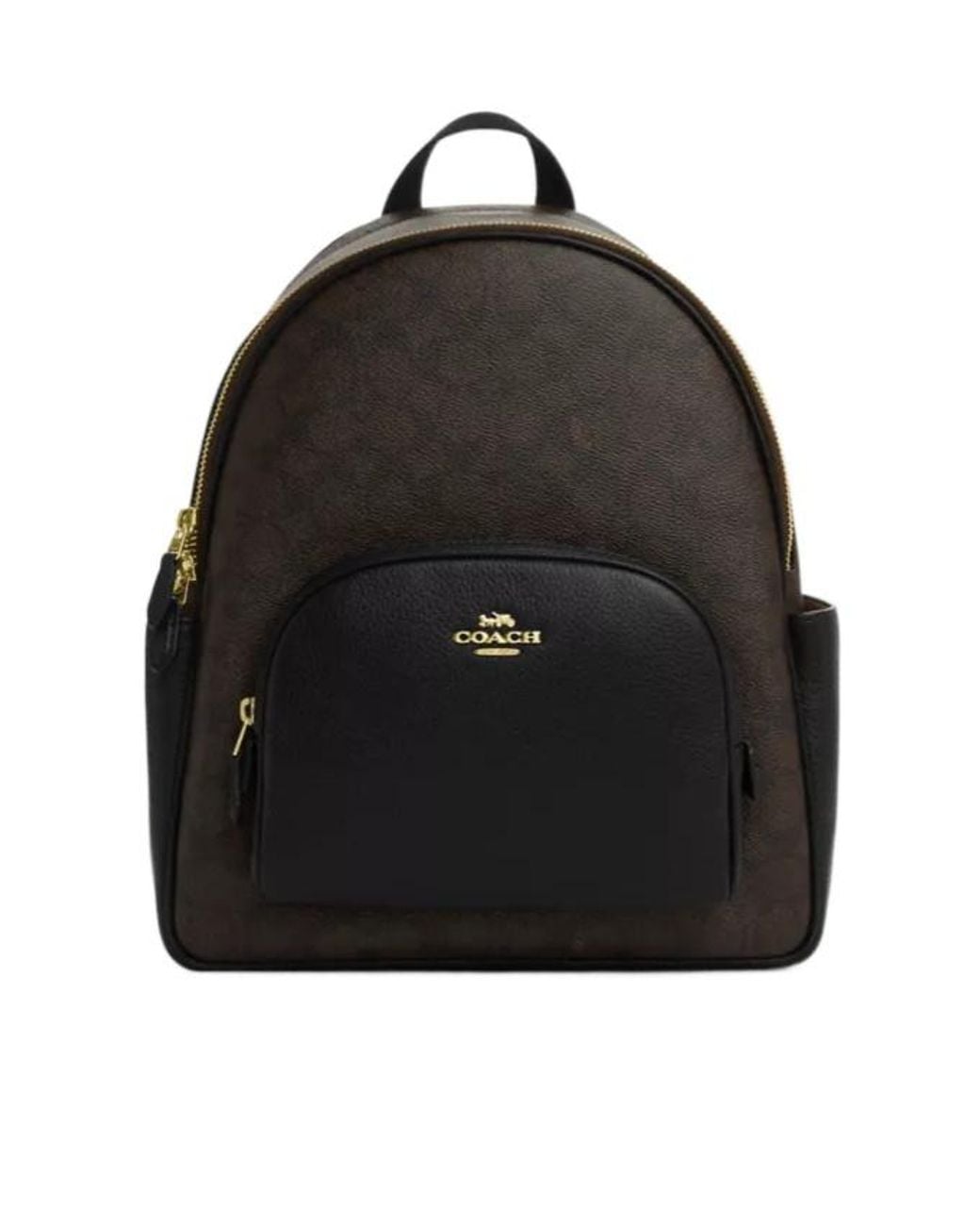 COACH Black Court Backpack