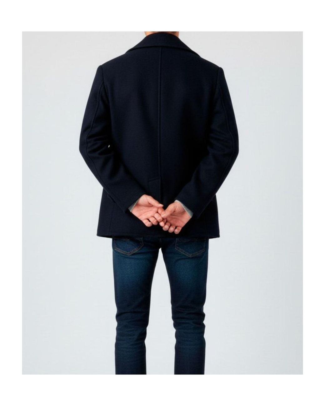 Polo Ralph Lauren Blue Double-Breasted Coat for men