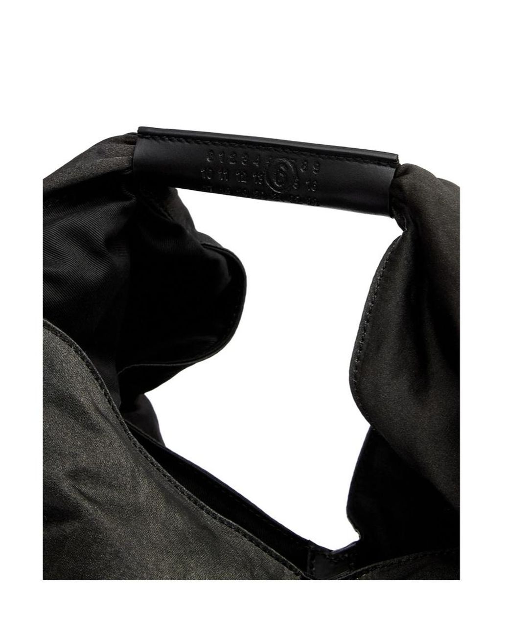 MM6 by Maison Margiela Brown Japanese Draped Tote Bag