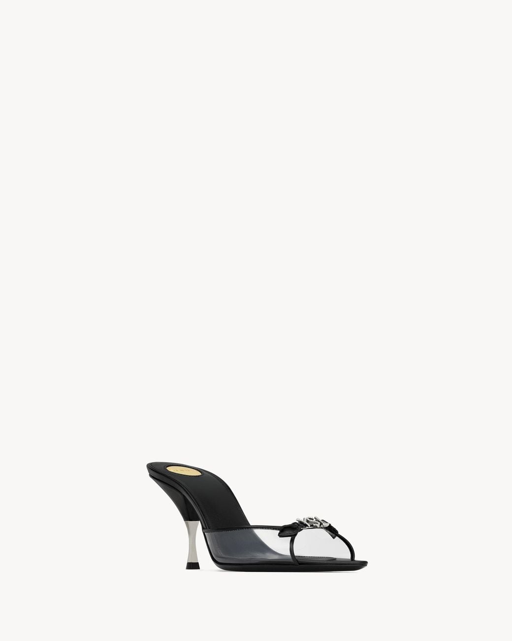 Saint Laurent Multicolor Jerry Logo Embellished Mules