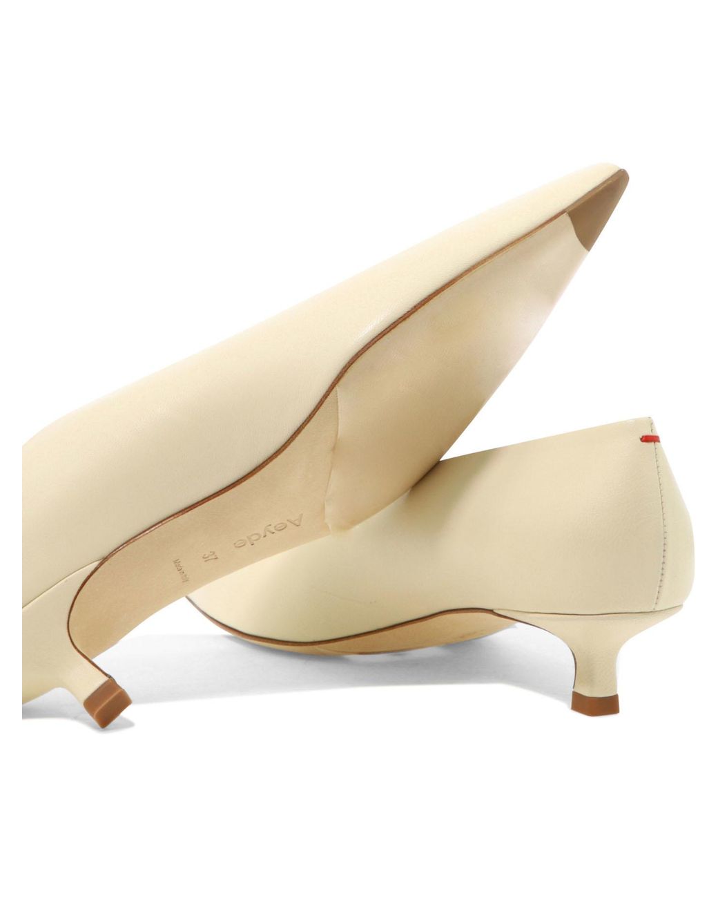 Aeyde Natural Logo High Heels