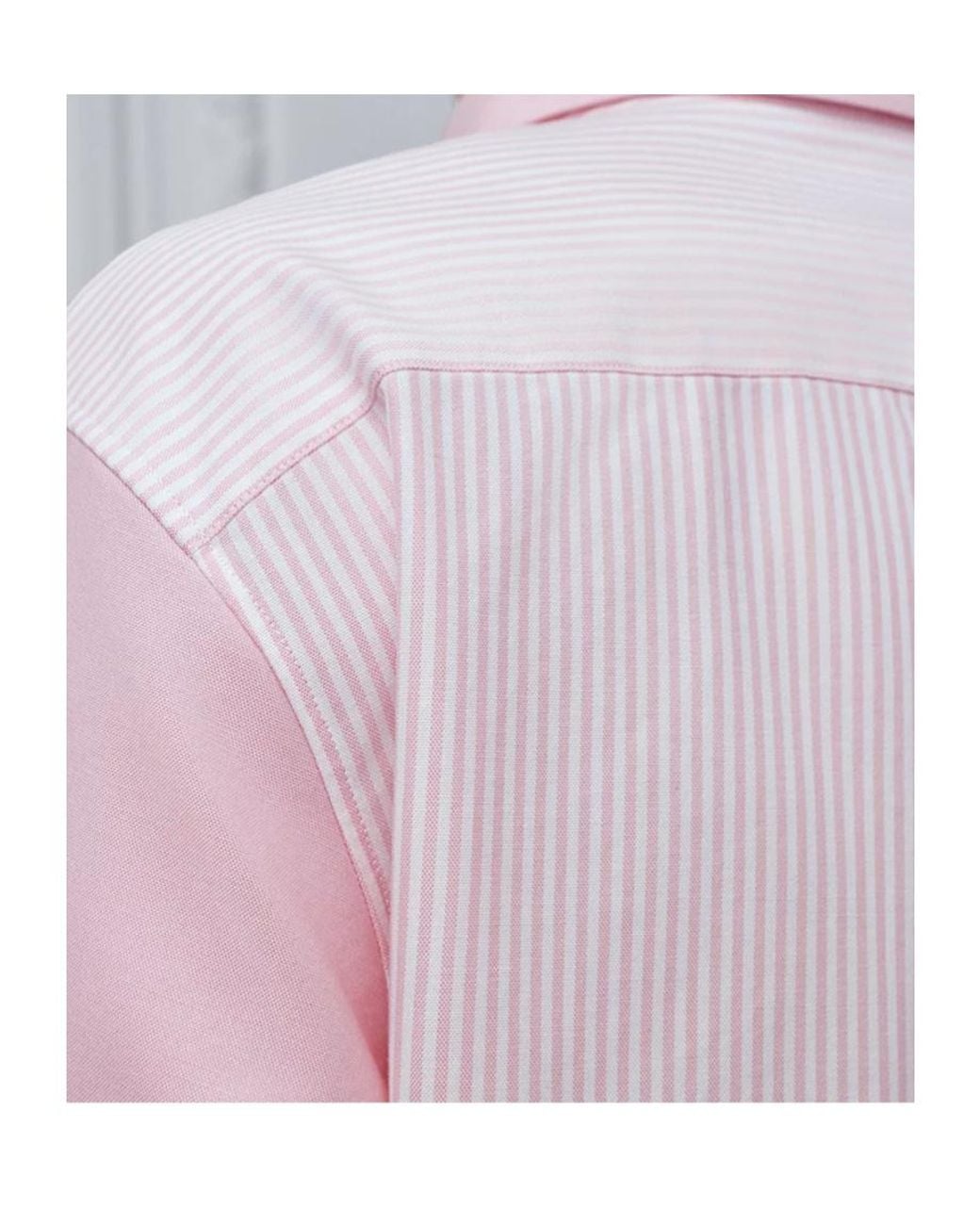 Dior Pink Shirt With Contrasting Details for men