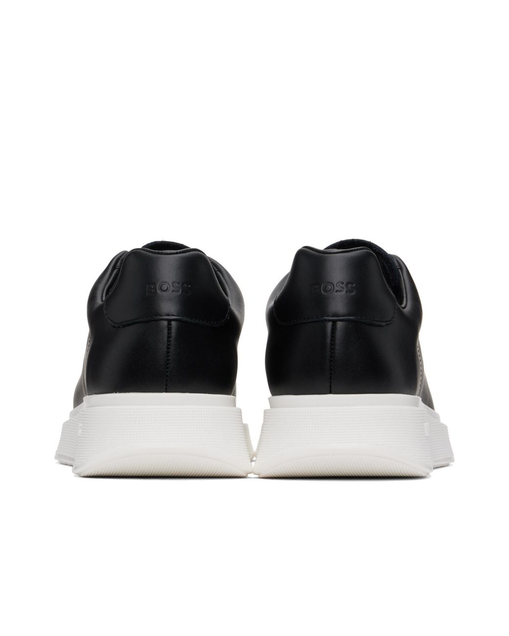 Boss Black Round Toe Low-Top Casual Shoes for men