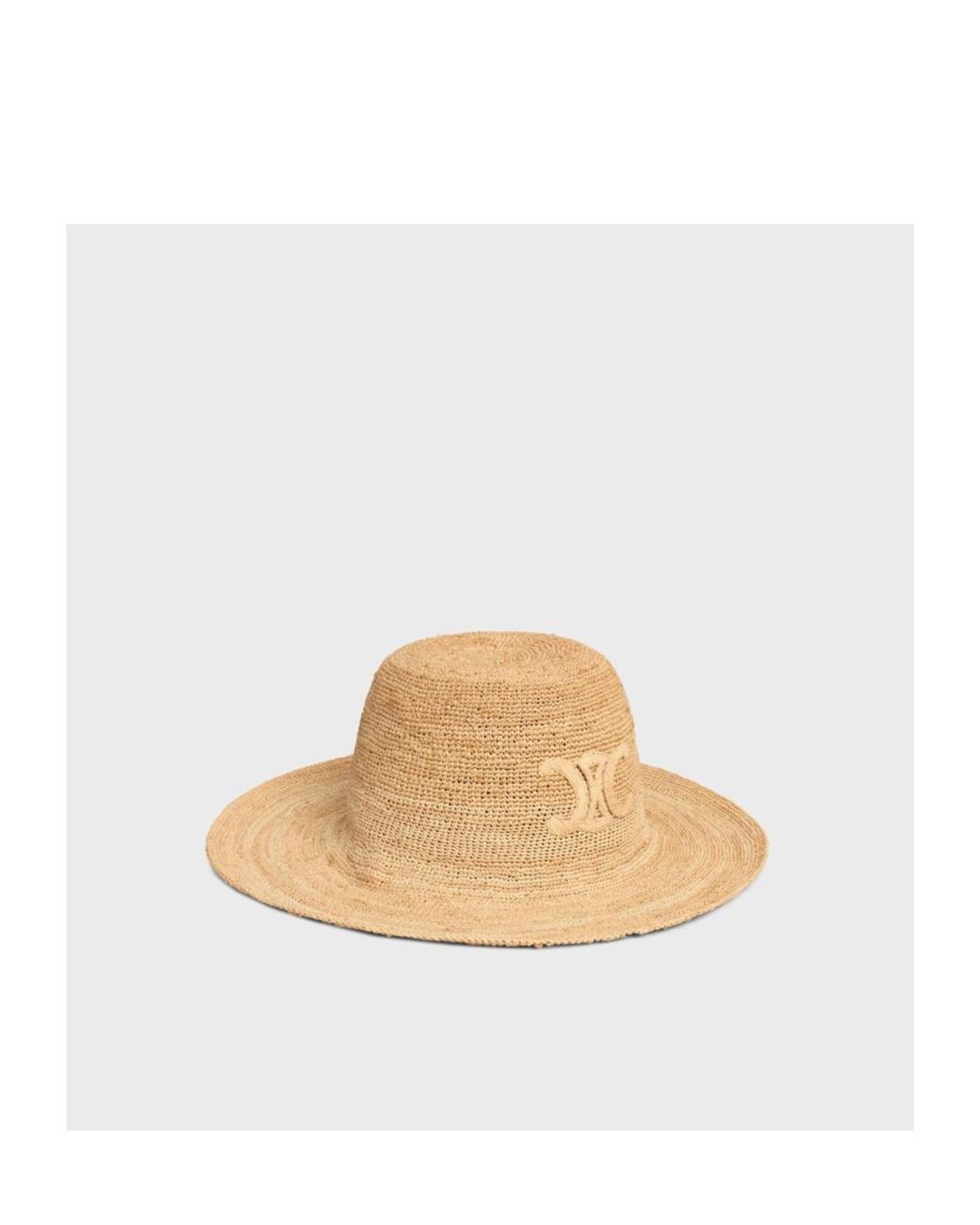 Céline White Triomphe Hat