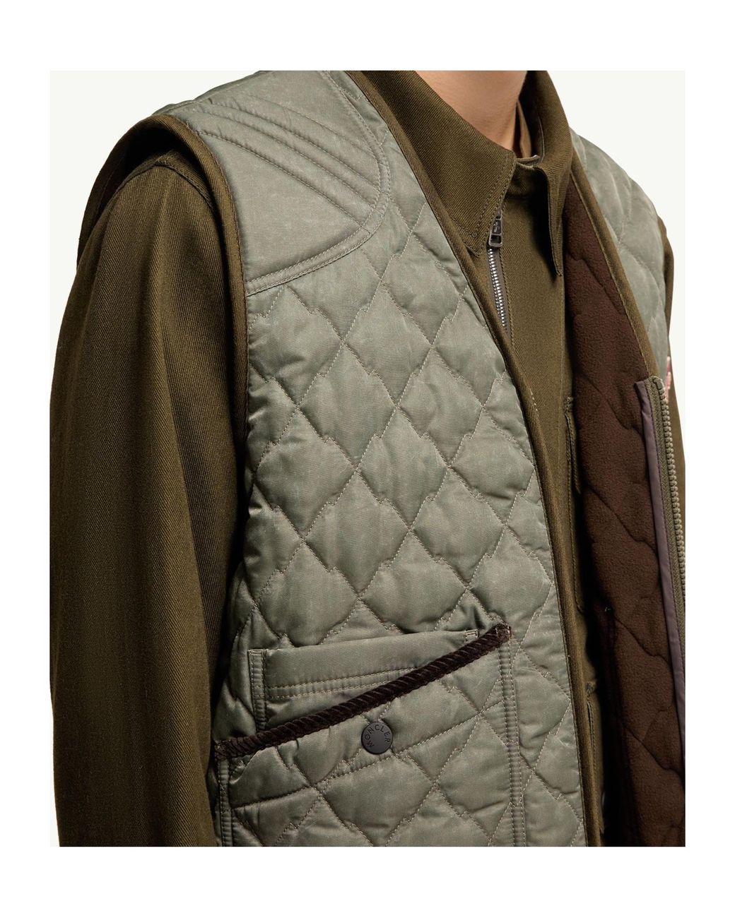 Moncler Green Ilmen for men