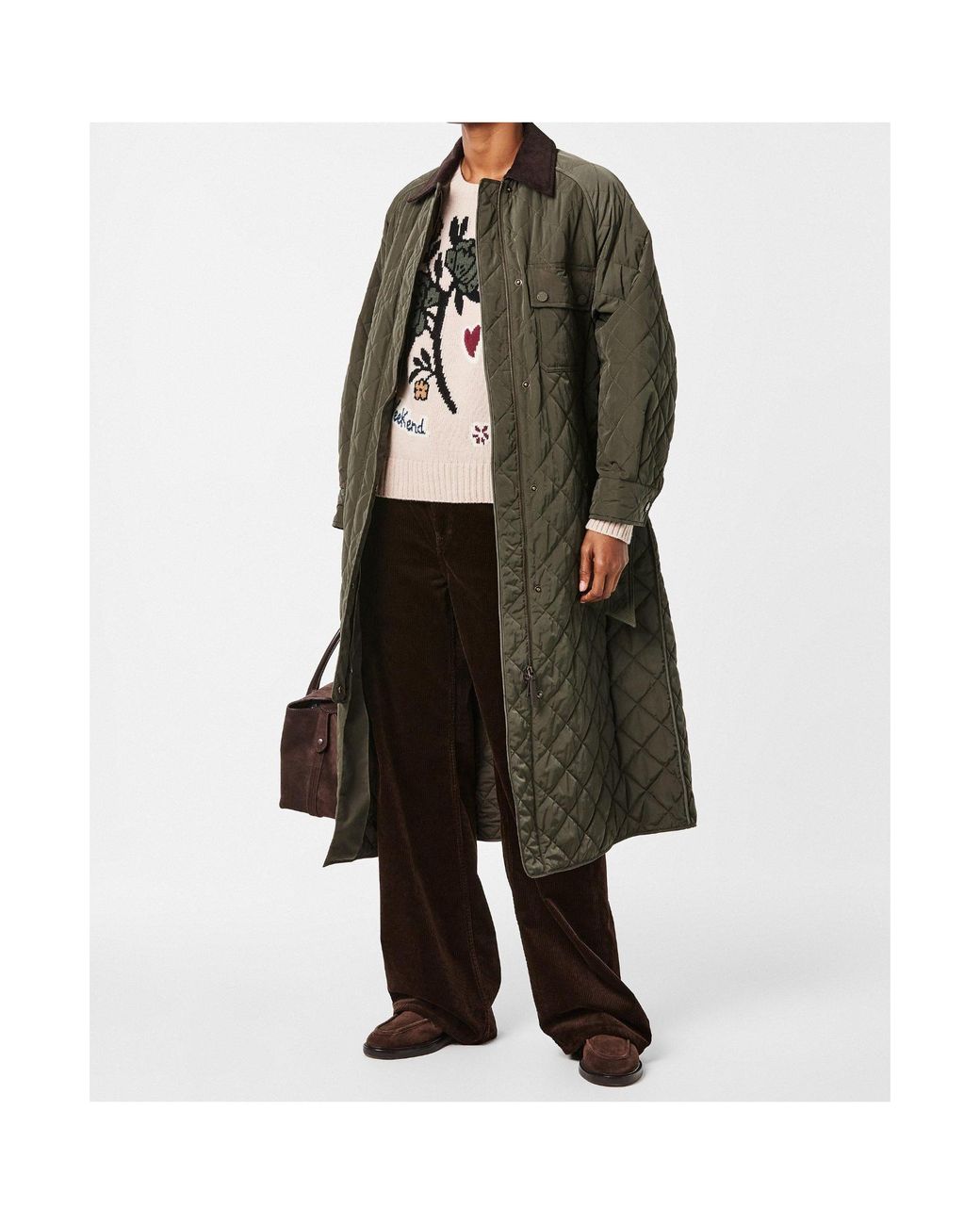 Weekend by Maxmara Green Quilted Jacket
