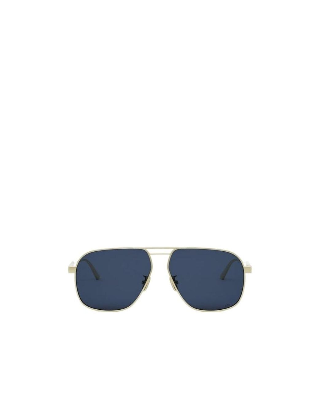 Dior Blue Eyewear Aviator Sunglasses