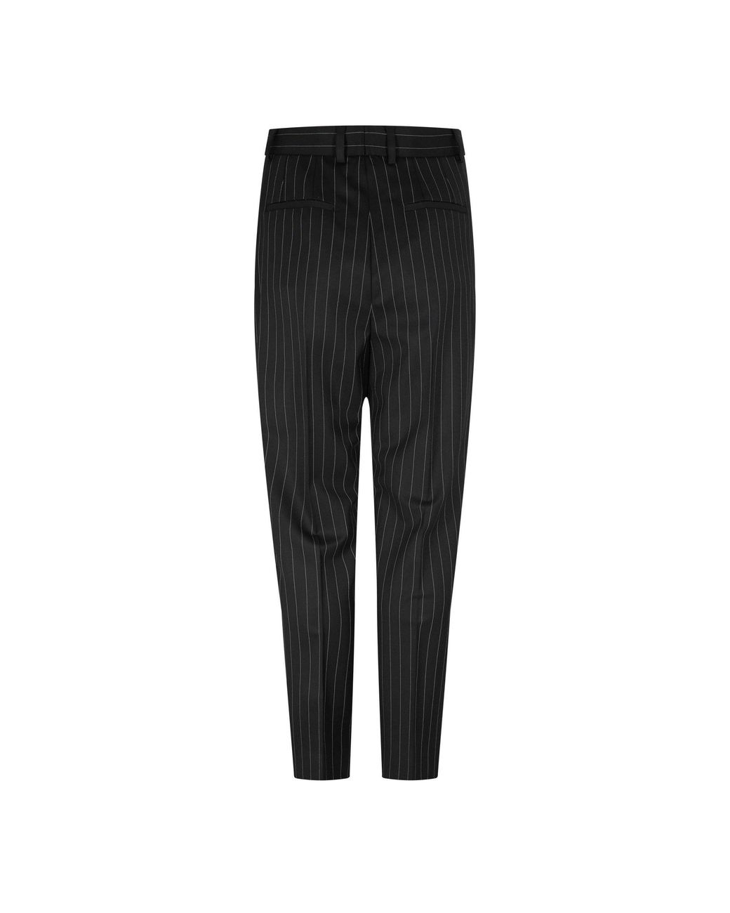 Dolce & Gabbana Black Stripe Tailored Trouser