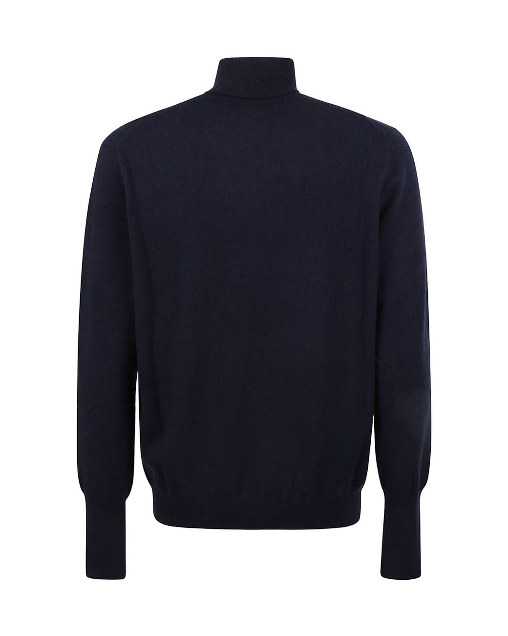 Ballantyne Blue Turtleneck Long Sleeved Knitted Jumper for men