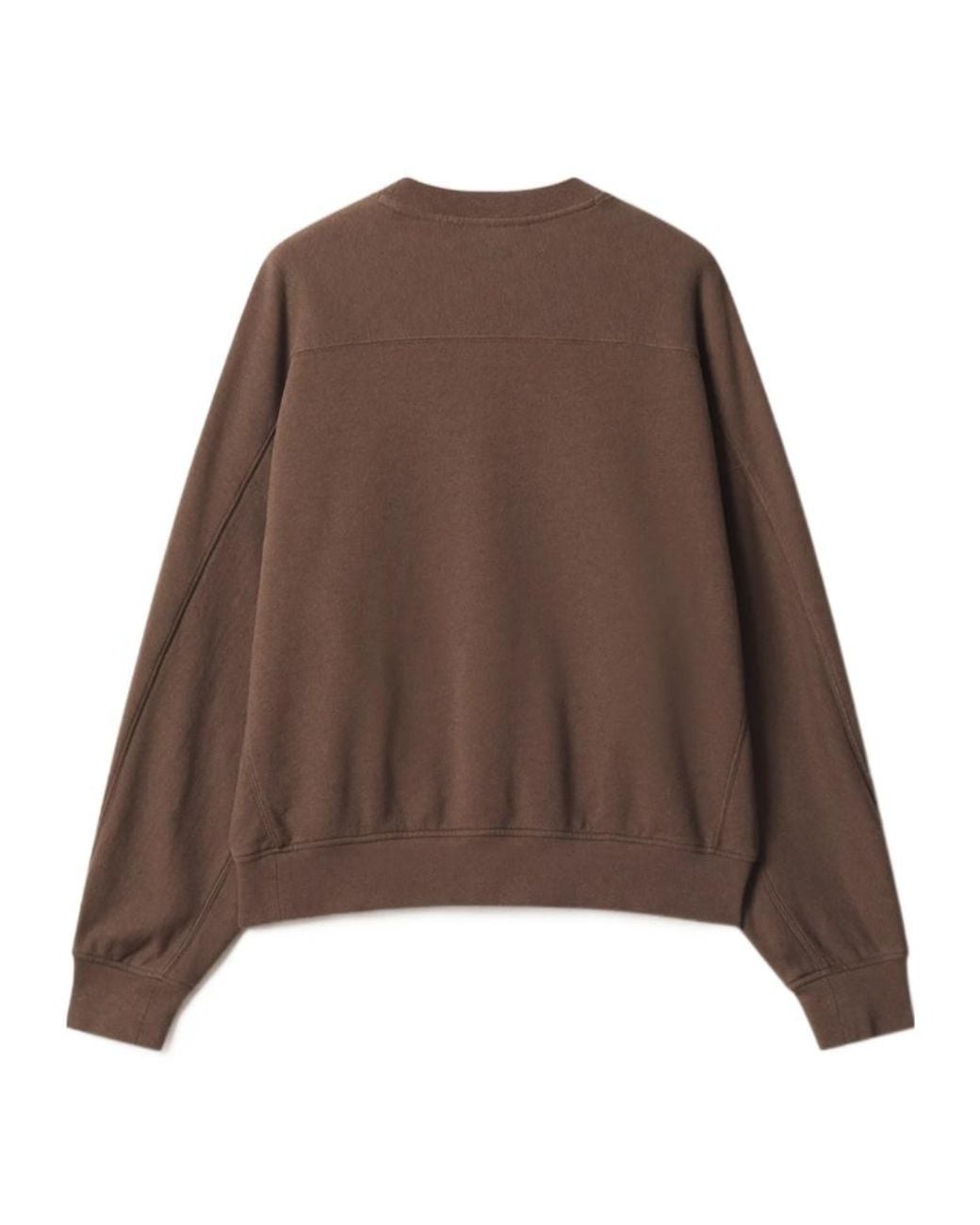 Maison Kitsuné Brown Maison Kitsuné Baby Fox Open-Pocket Sweatshirt
