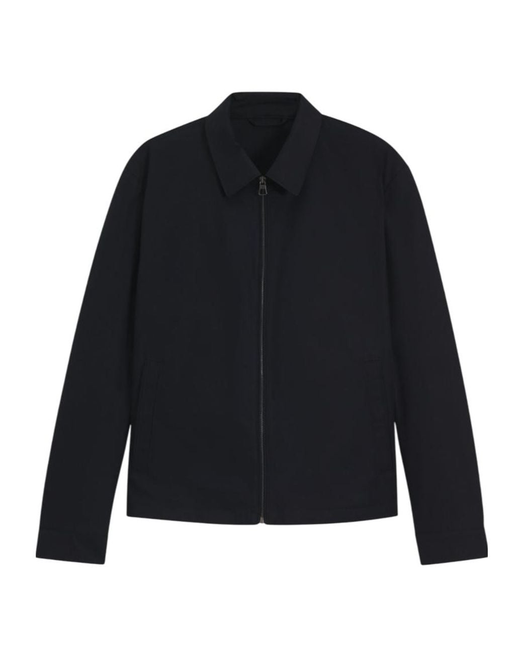 Boss Blue X David Beckham Classic-Collar Zip Jacket for men