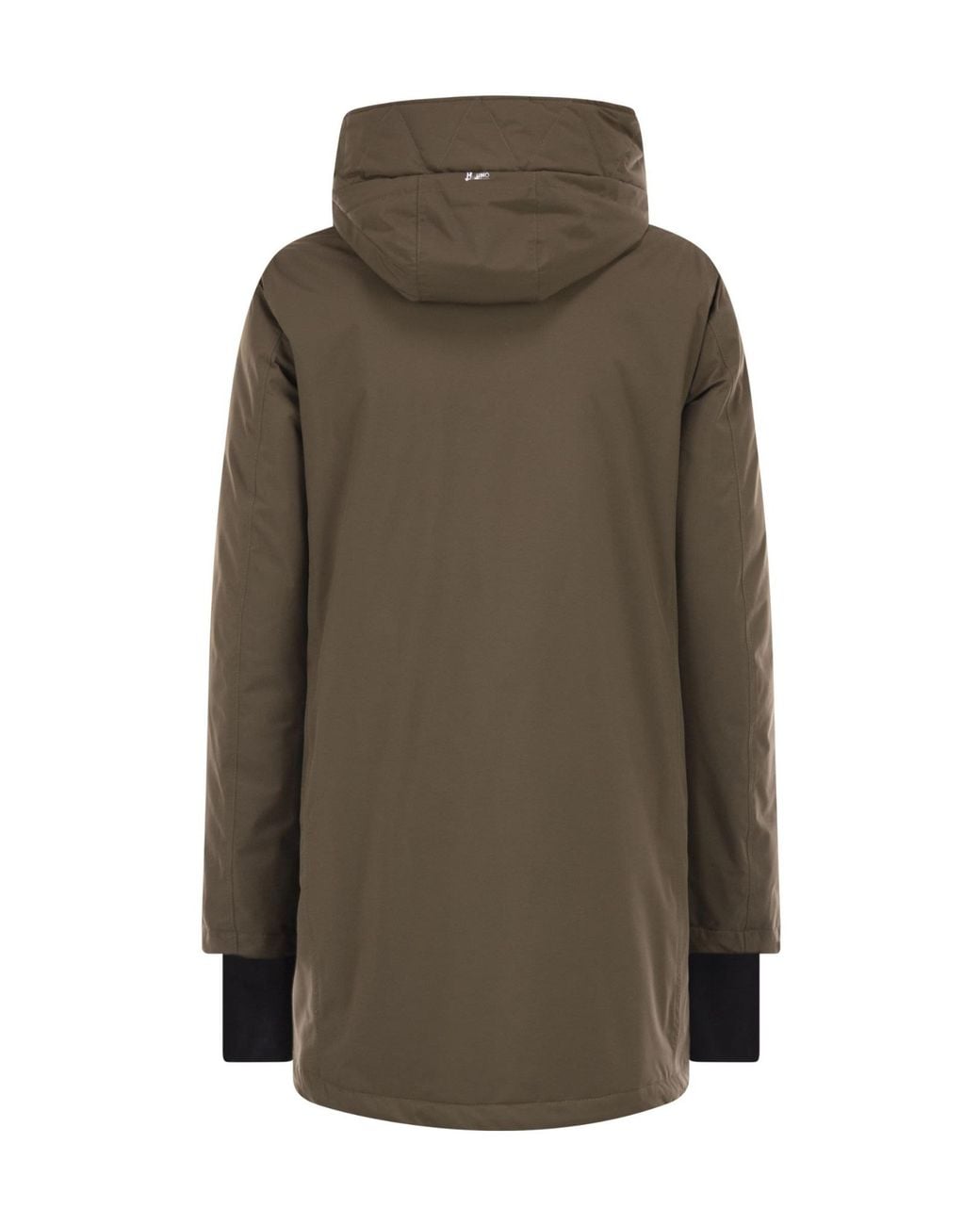 Herno Green Hooded Down Jacket