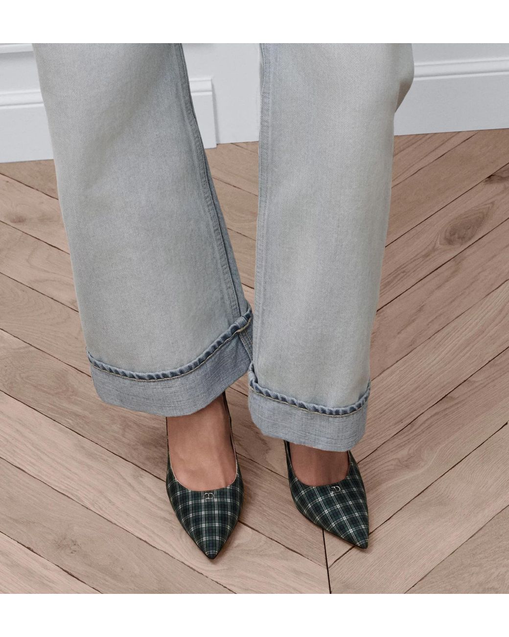 Dior Multicolor Wing Pump