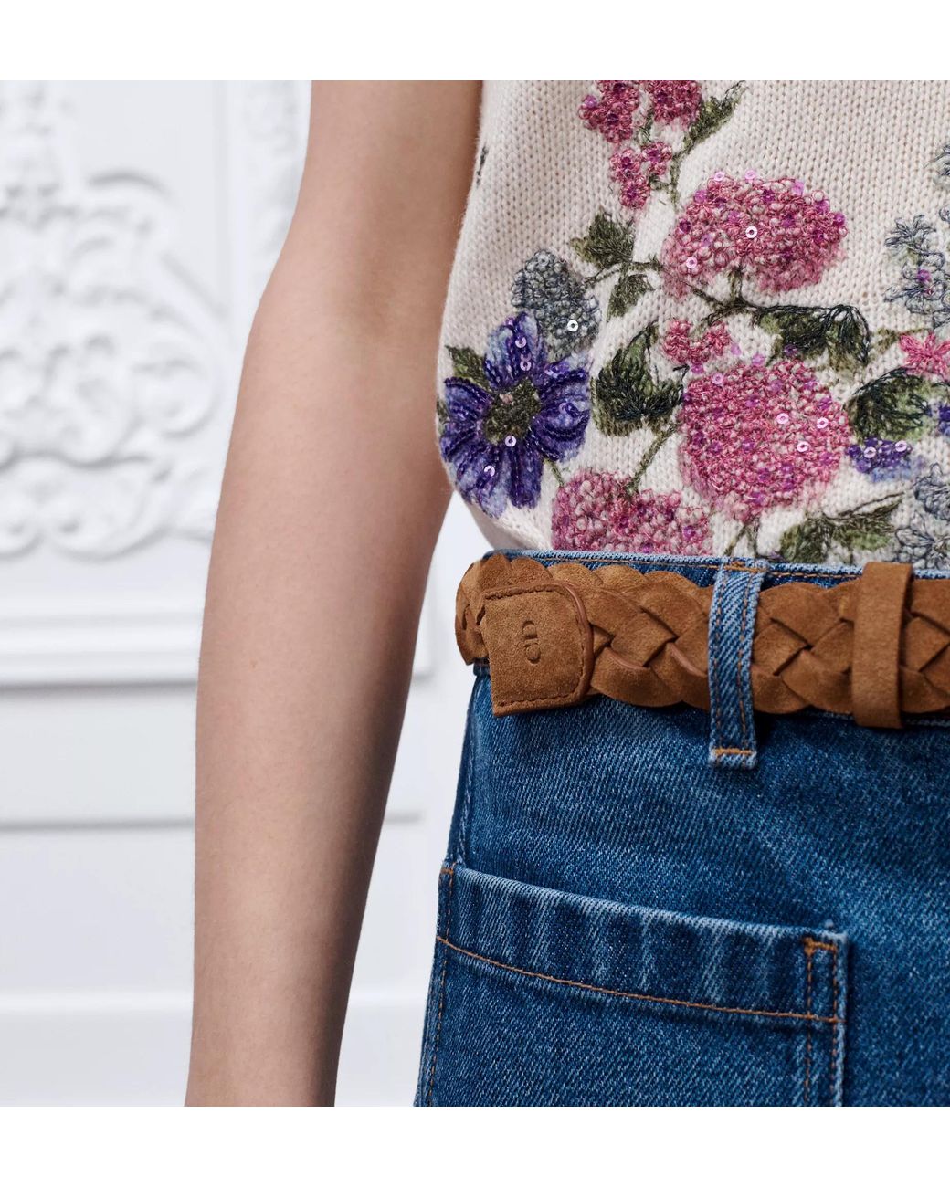 Dior Brown Cd Classy Belt