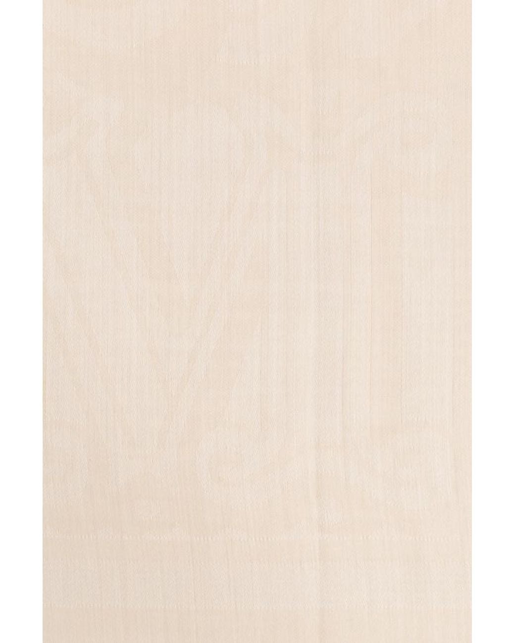 Max Mara Natural Letter Motif Scarf