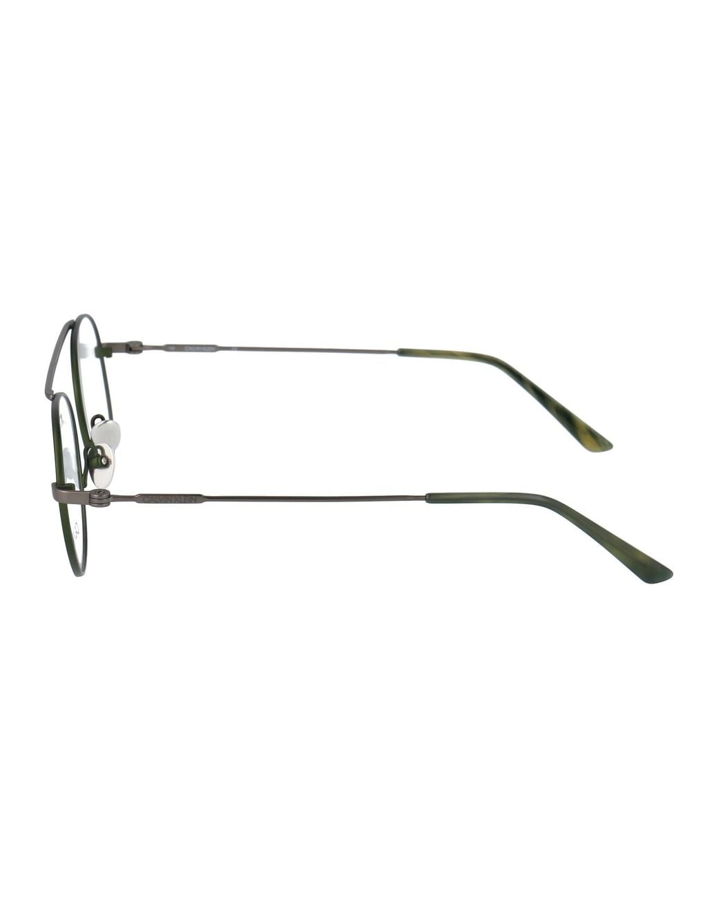 Calvin Klein White Ultra-Fine Frame Flat Mirror for men