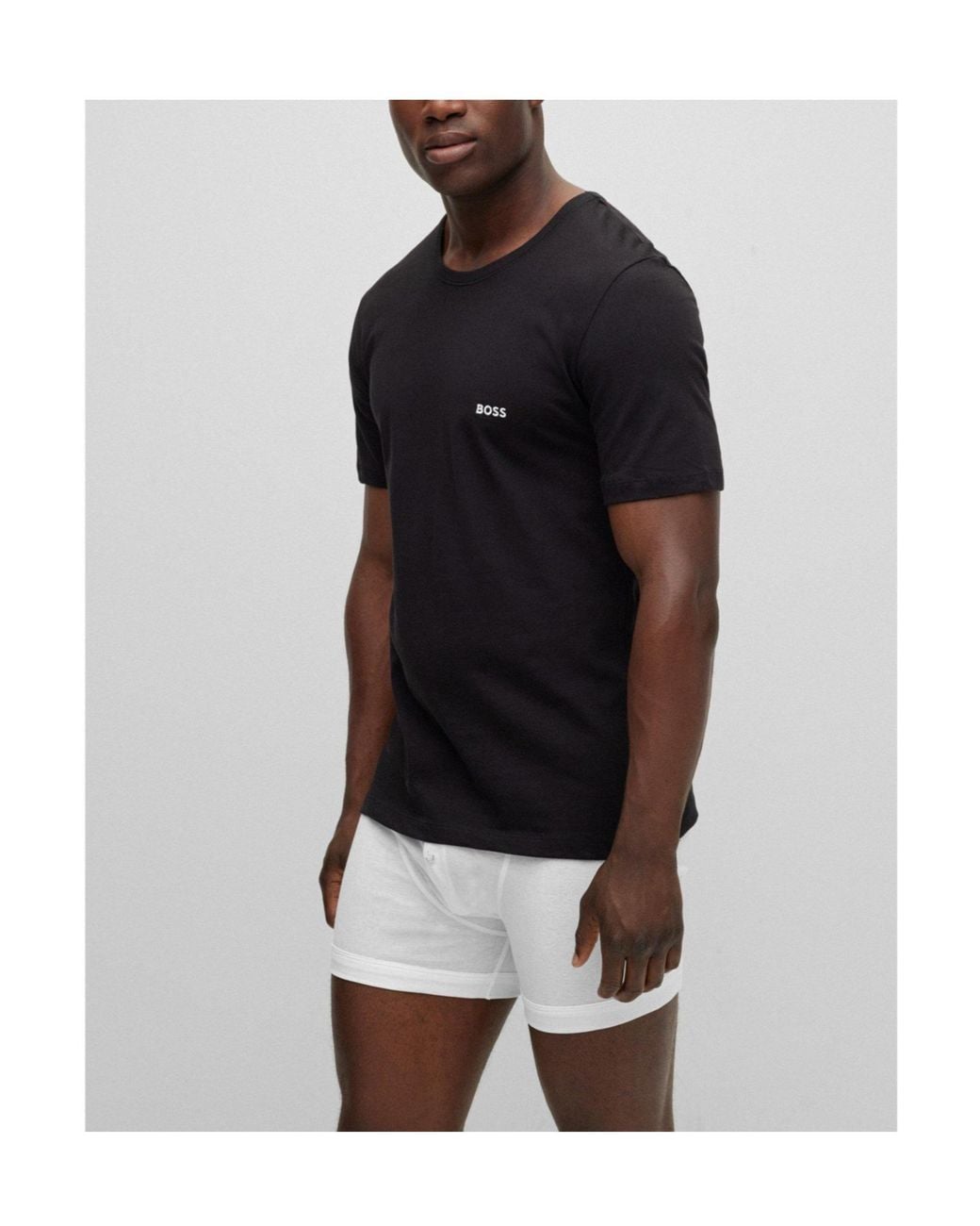Boss Blue Short Sleeve T-Shirt for men