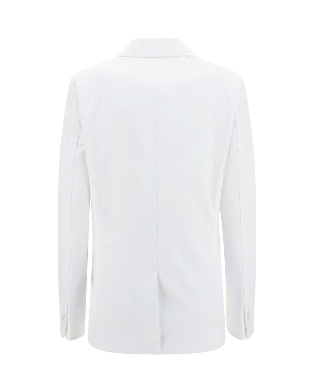 Bottega Veneta White Twill Jacket