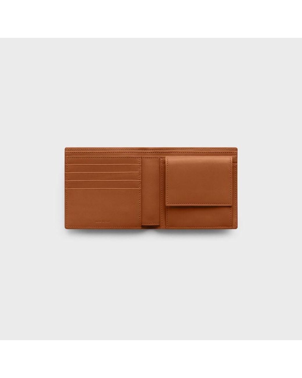 Céline Brown Bi-Fold Wallet for men