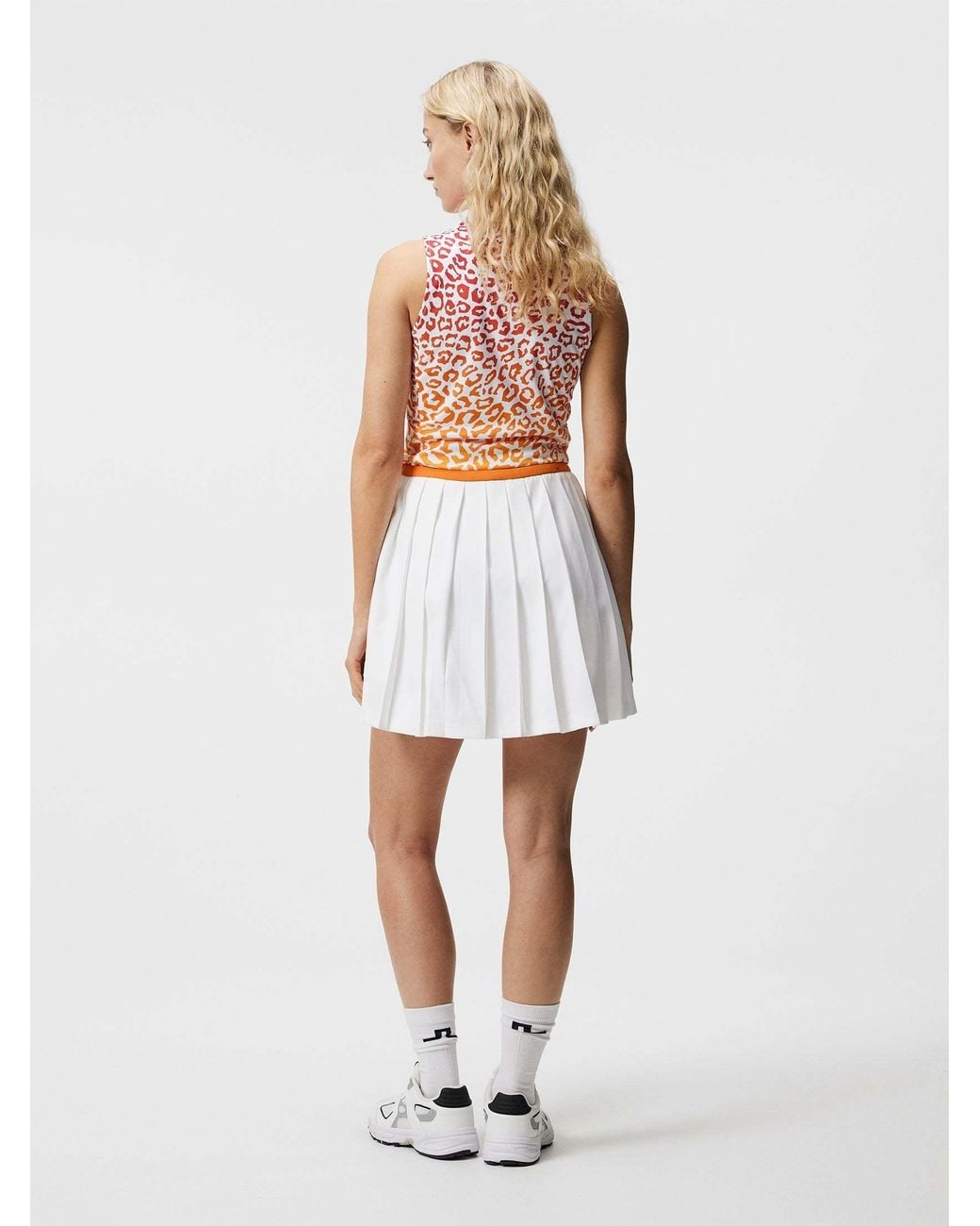 J.Lindeberg White Pleated Skirts