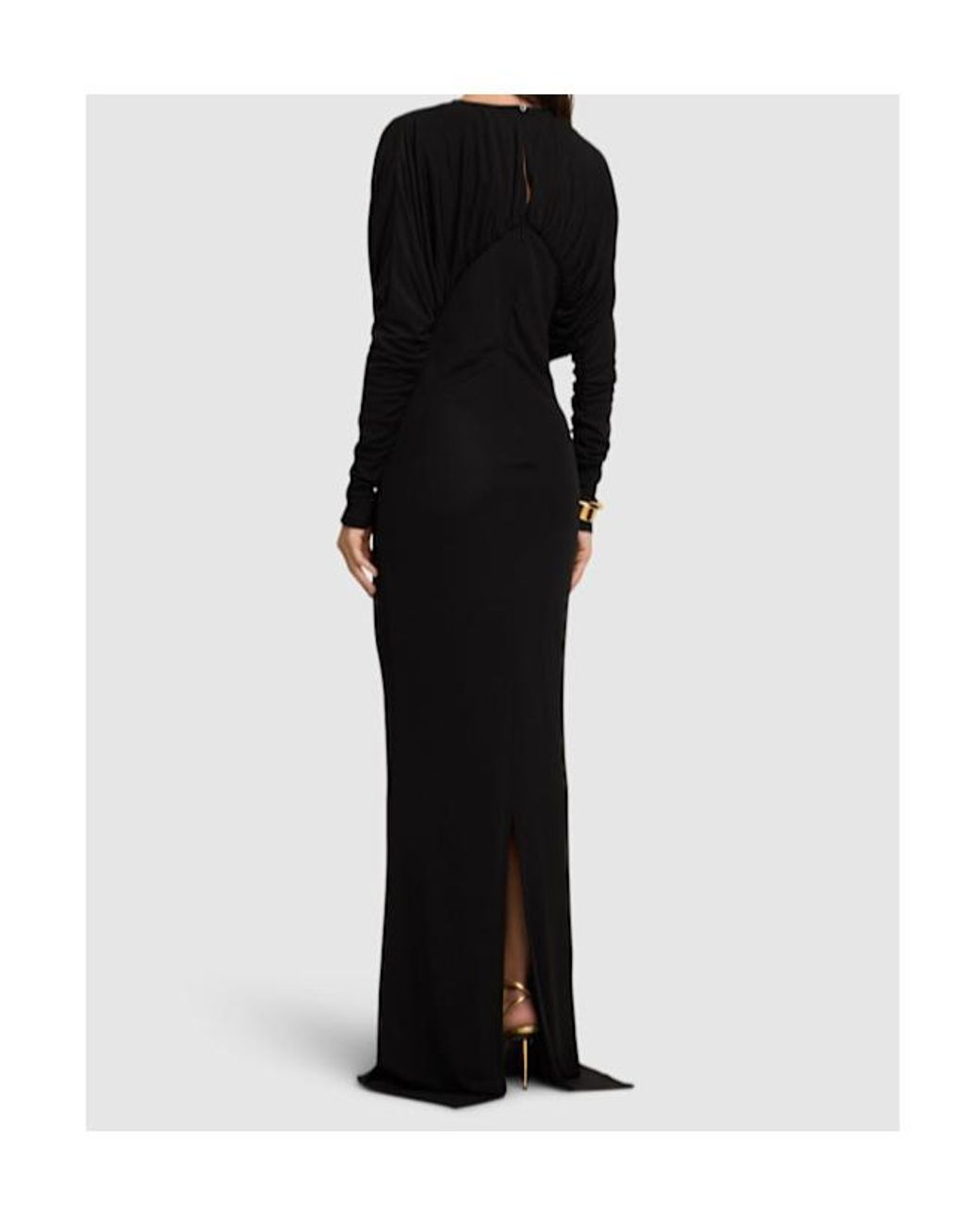 16Arlington Black Long Sleeve Dress