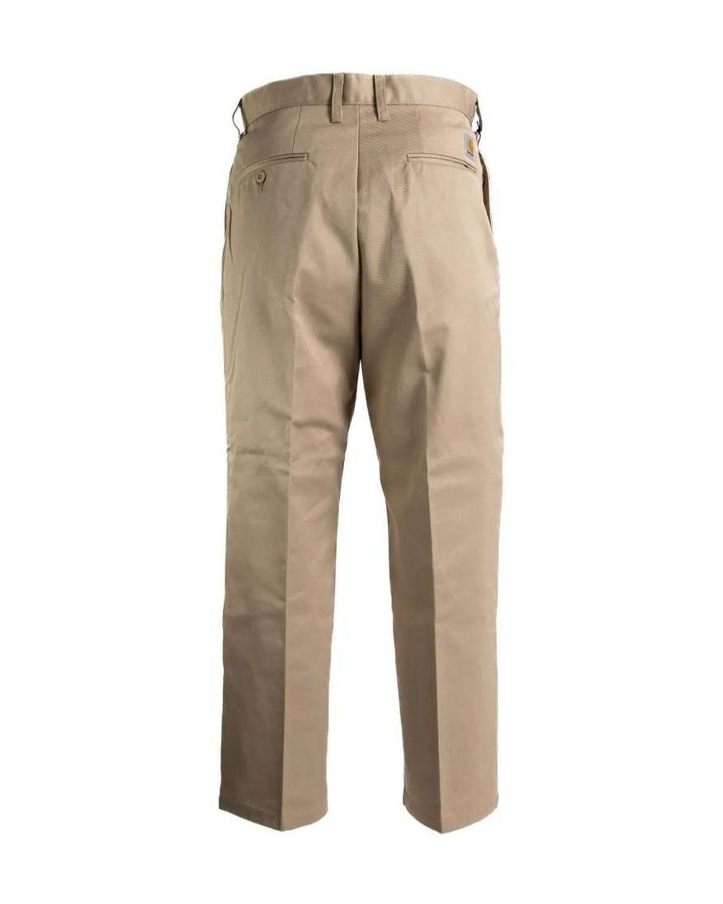 Carhartt Natural Pleated Chino Pants for men