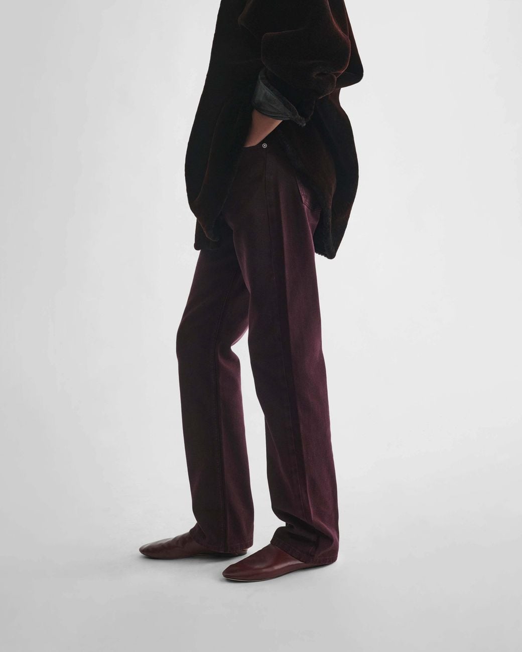 Phoebe Philo Purple Classic Jeans