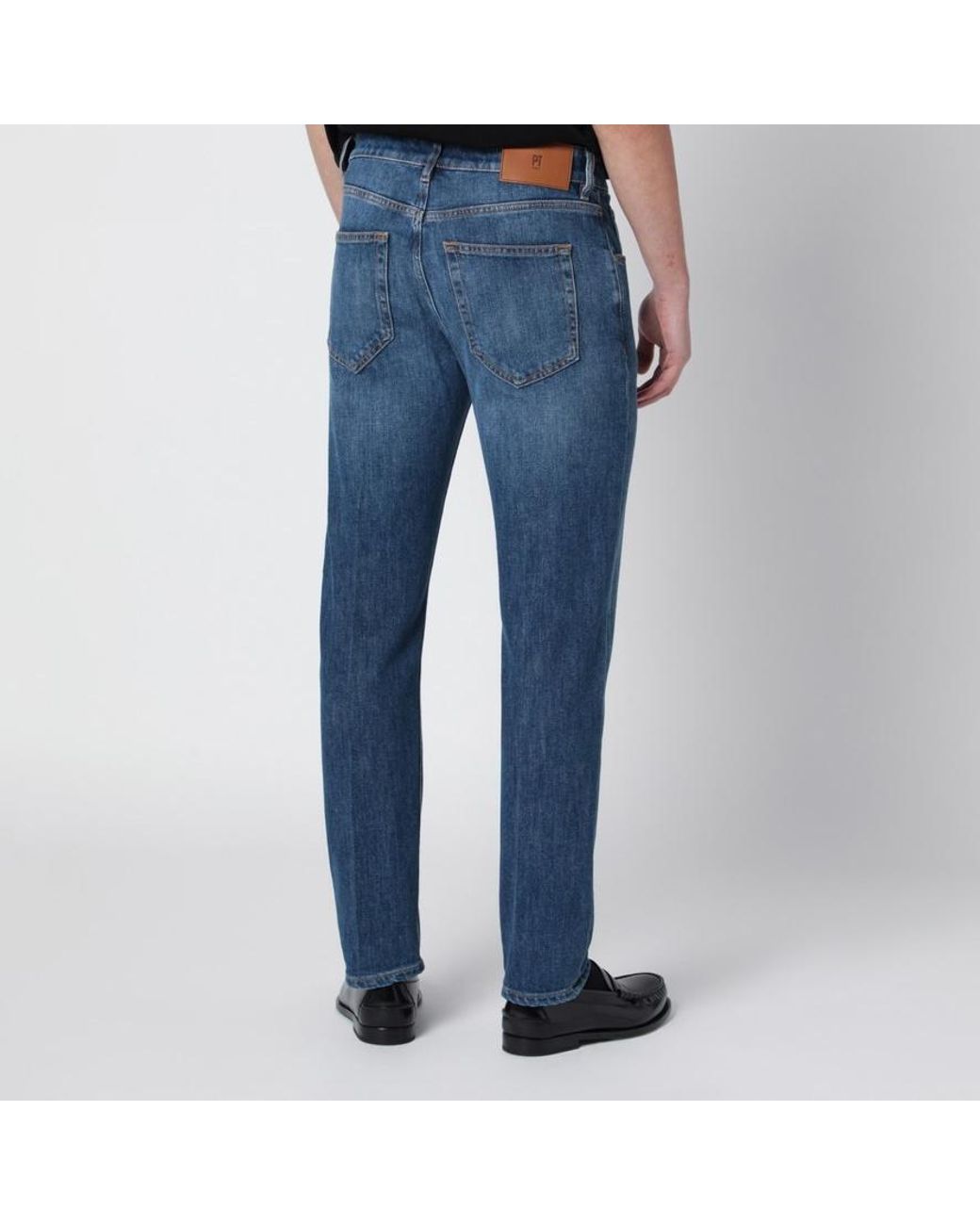 Pt Pantaloni Blue Pt Torino Reggae Tapered Jeans for men