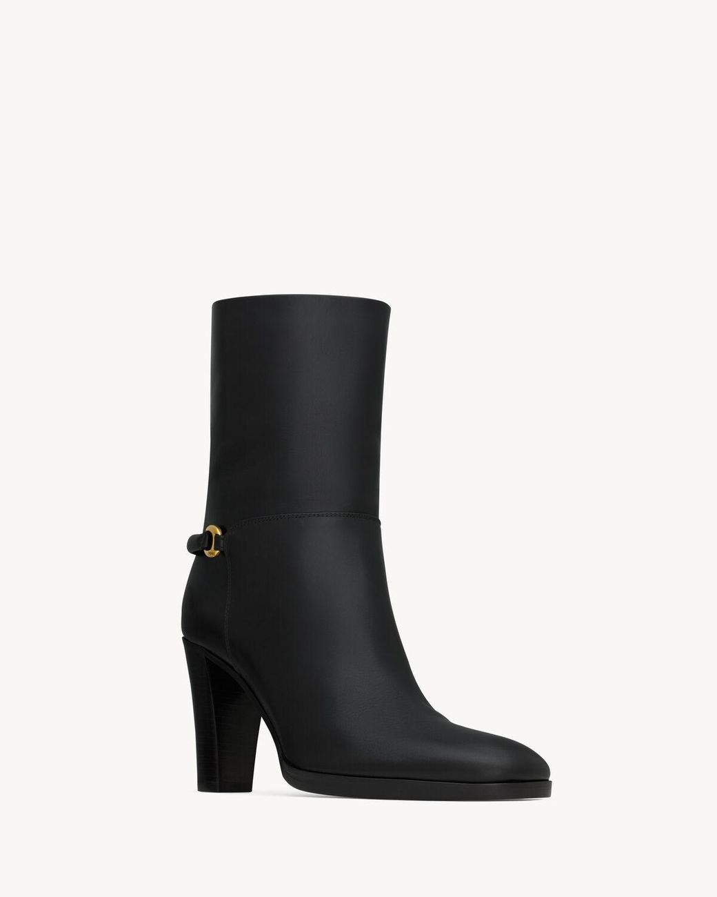 Saint Laurent Black Sulpice Ankle Boots