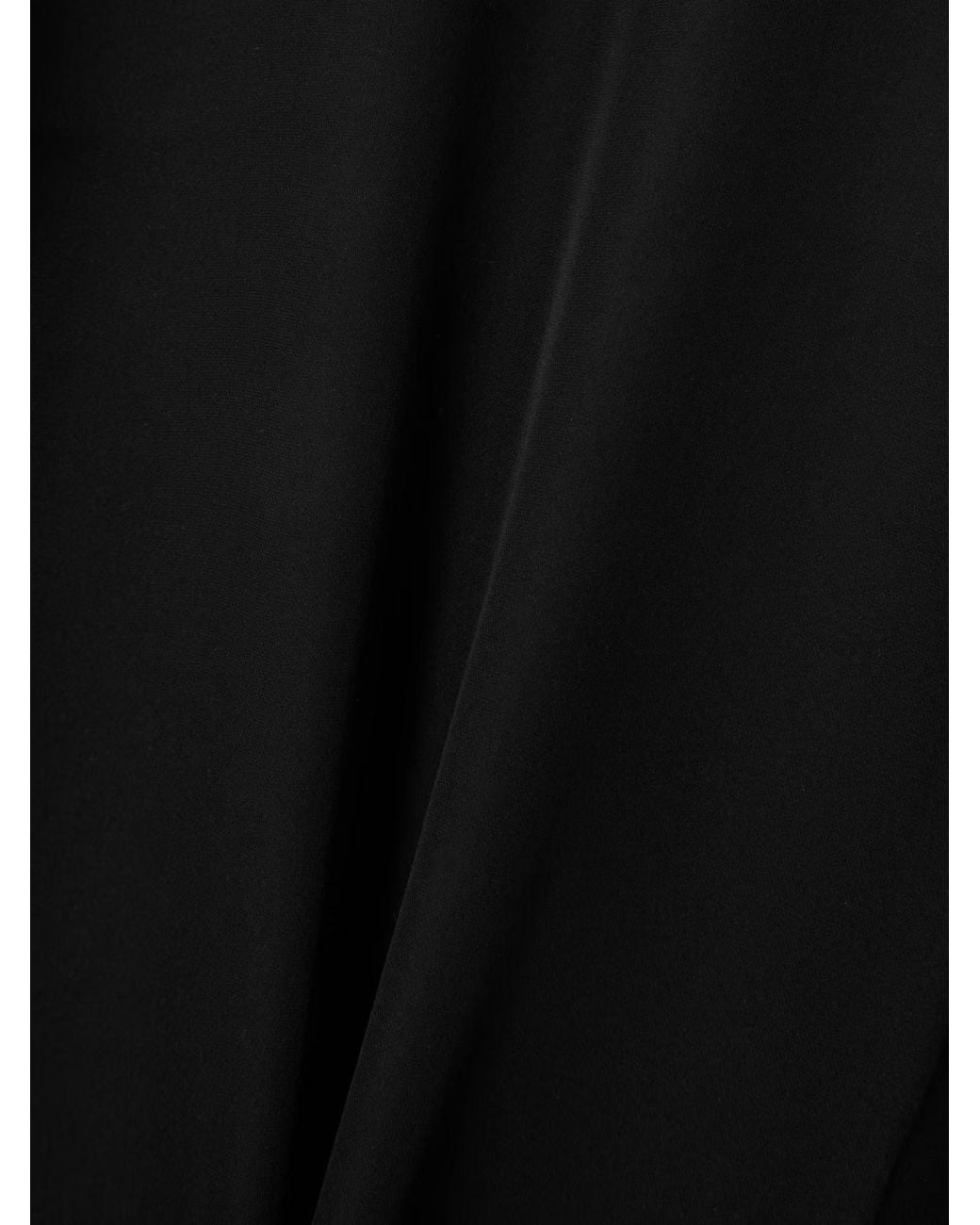 Wardrobe NYC Black Sheer Split-Cuff Blouse