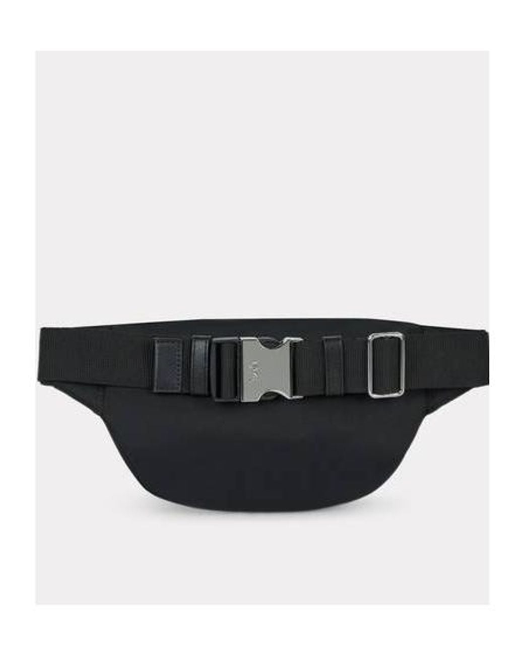 KENZO Black Happy Tiger Belt Bag for men