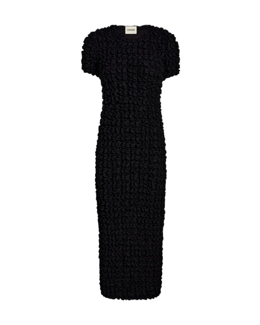Khaite Black Perry Dress