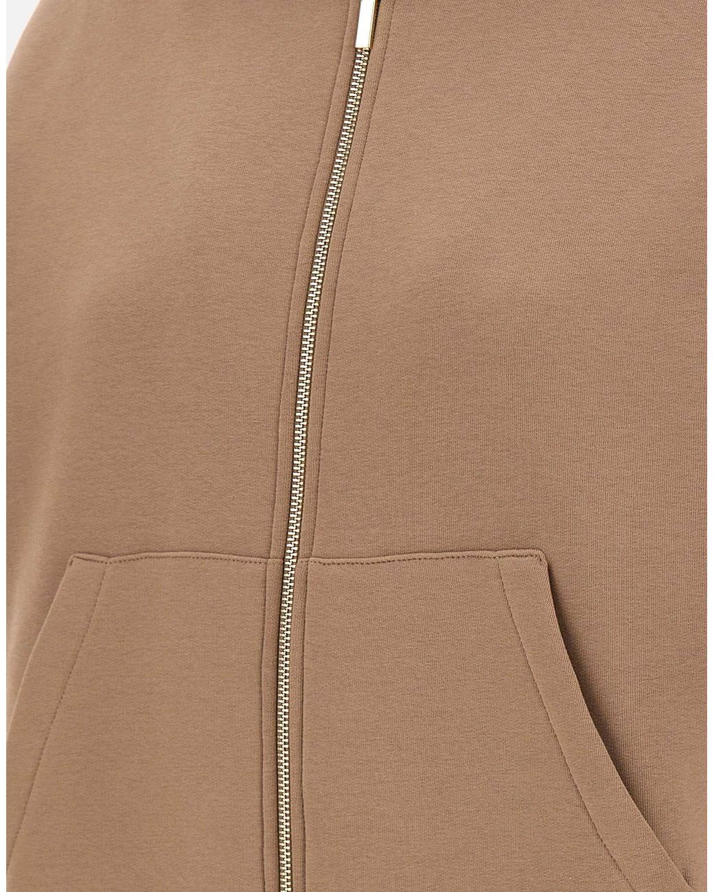Max Mara Gray 'S Julia Zip-Up Long-Sleeved Hoodie