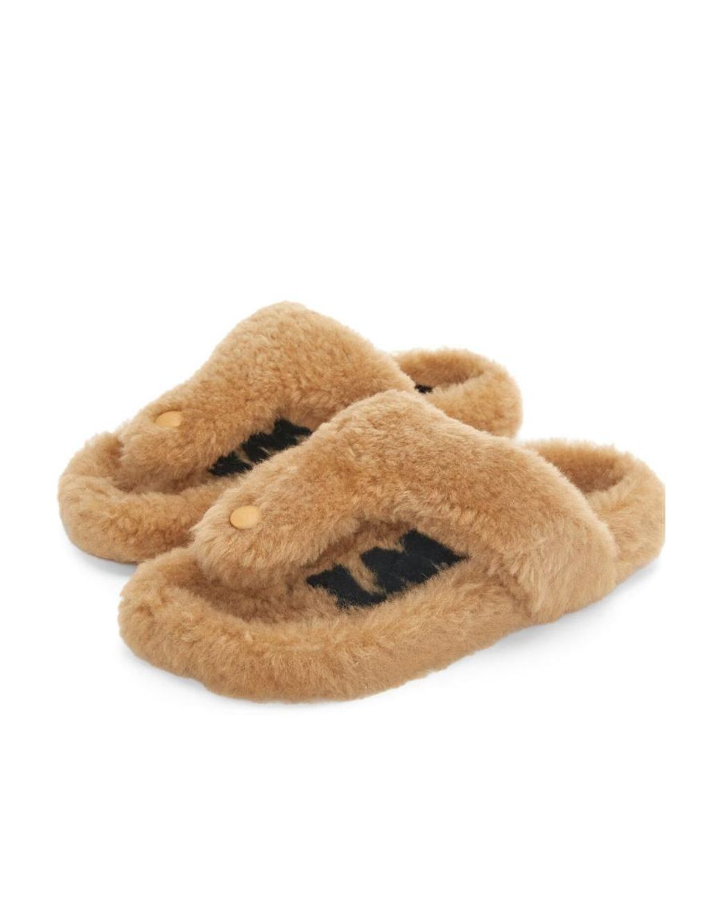 Loewe Brown Ease Toe Post Sandal